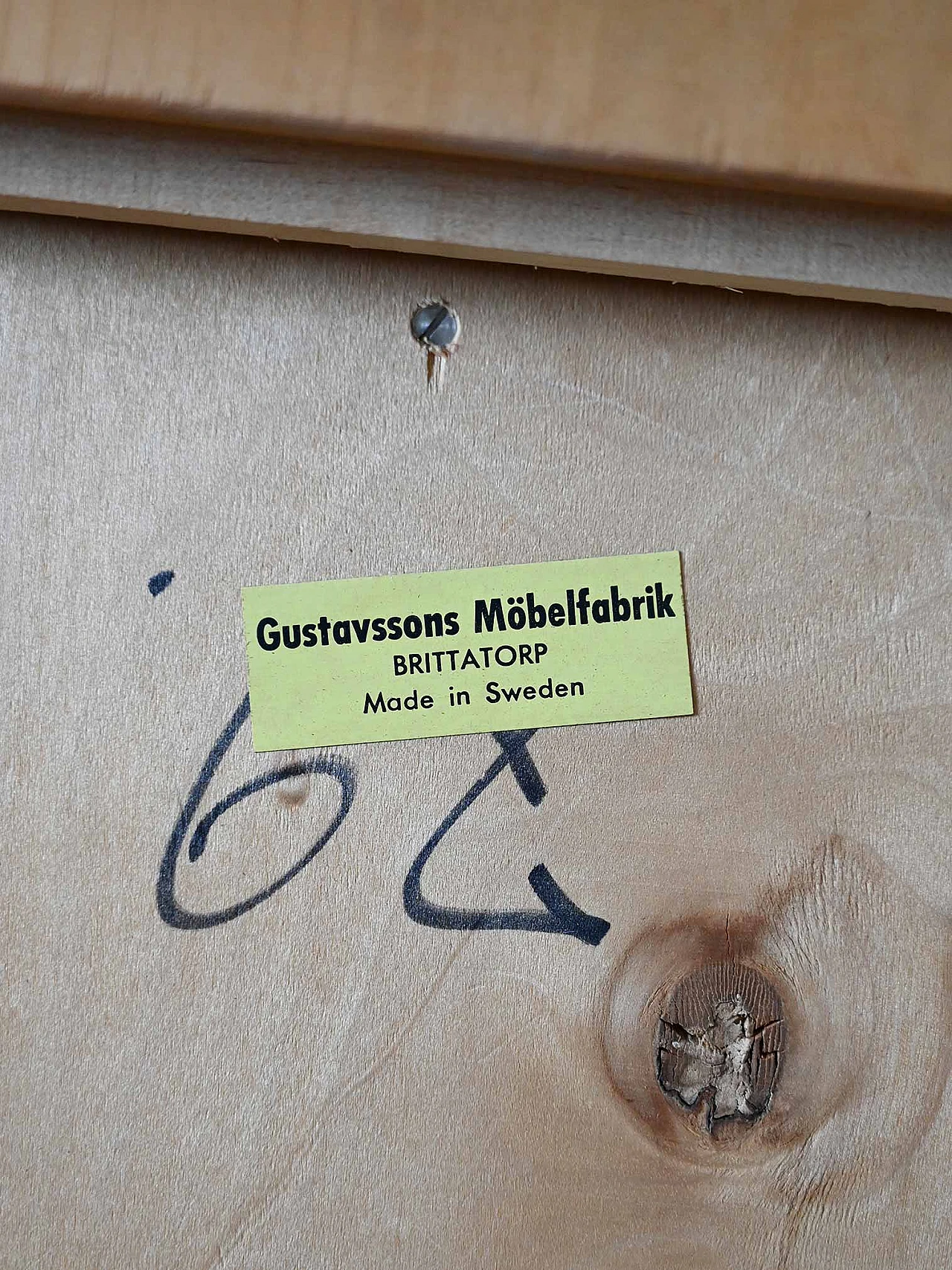 Vintage wool table by Severin Hansen 12