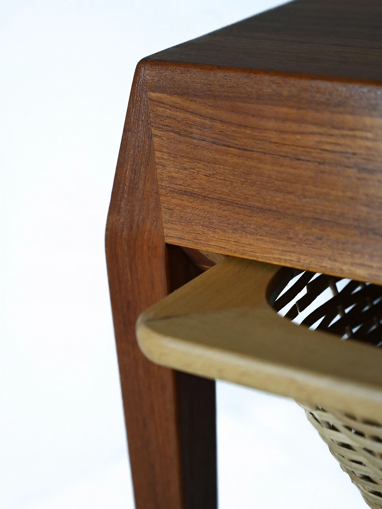 Vintage wool table by Severin Hansen 13