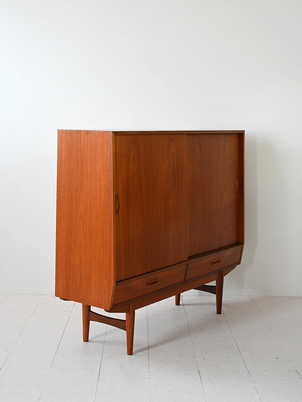 Scandinavian teak highboard 4
