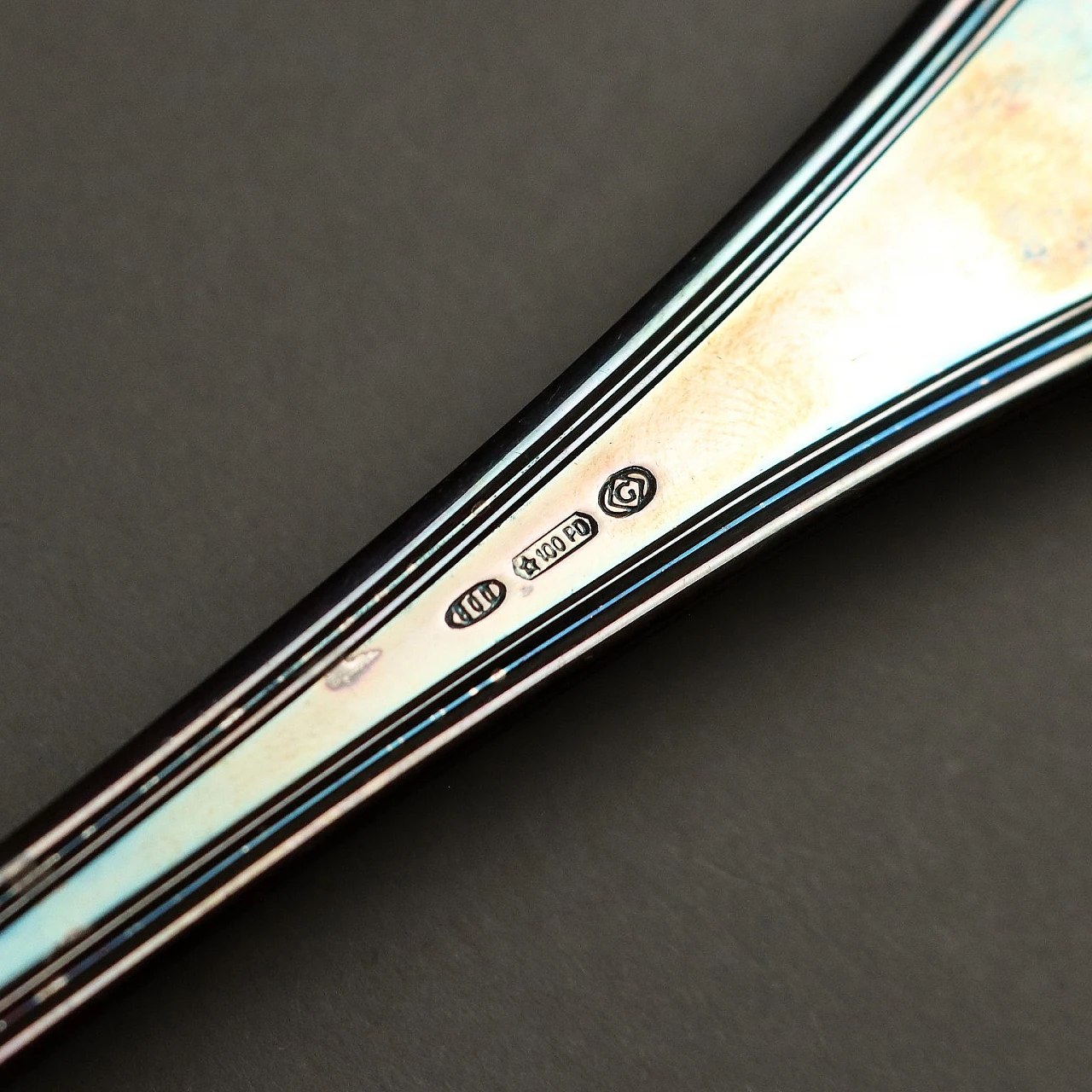 Servizio di posate in argento Padova 9