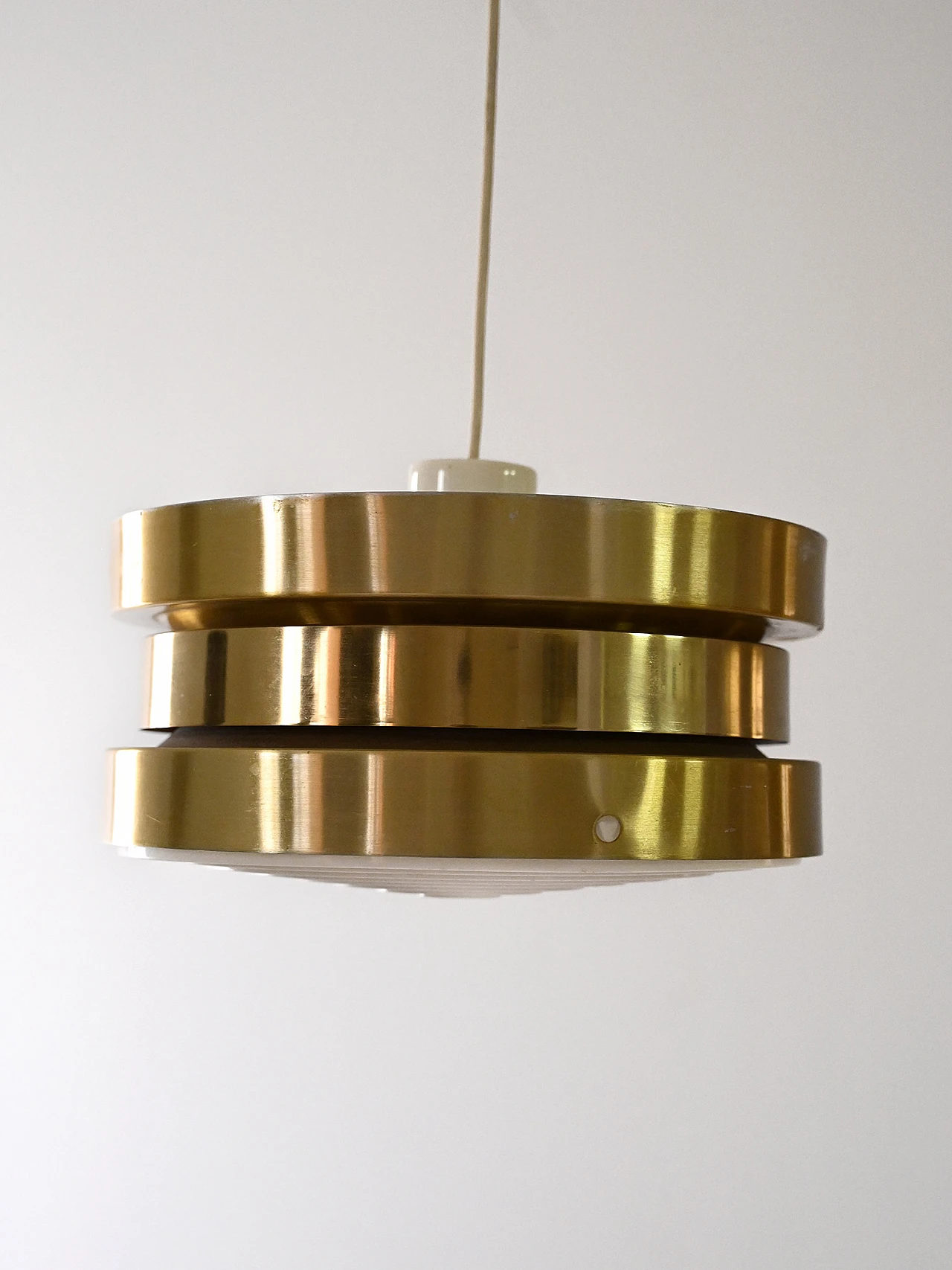 Vintage Scandinavian lamp with circles 2