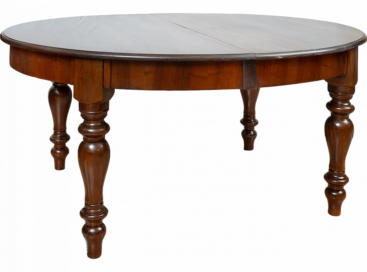 Extendable table in Louis Philippe style, '800 6