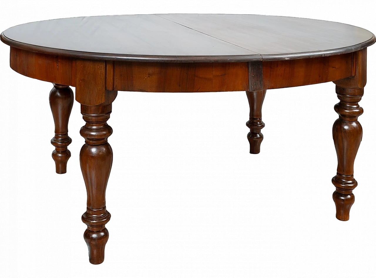 Extendable table in Louis Philippe style, '800 7