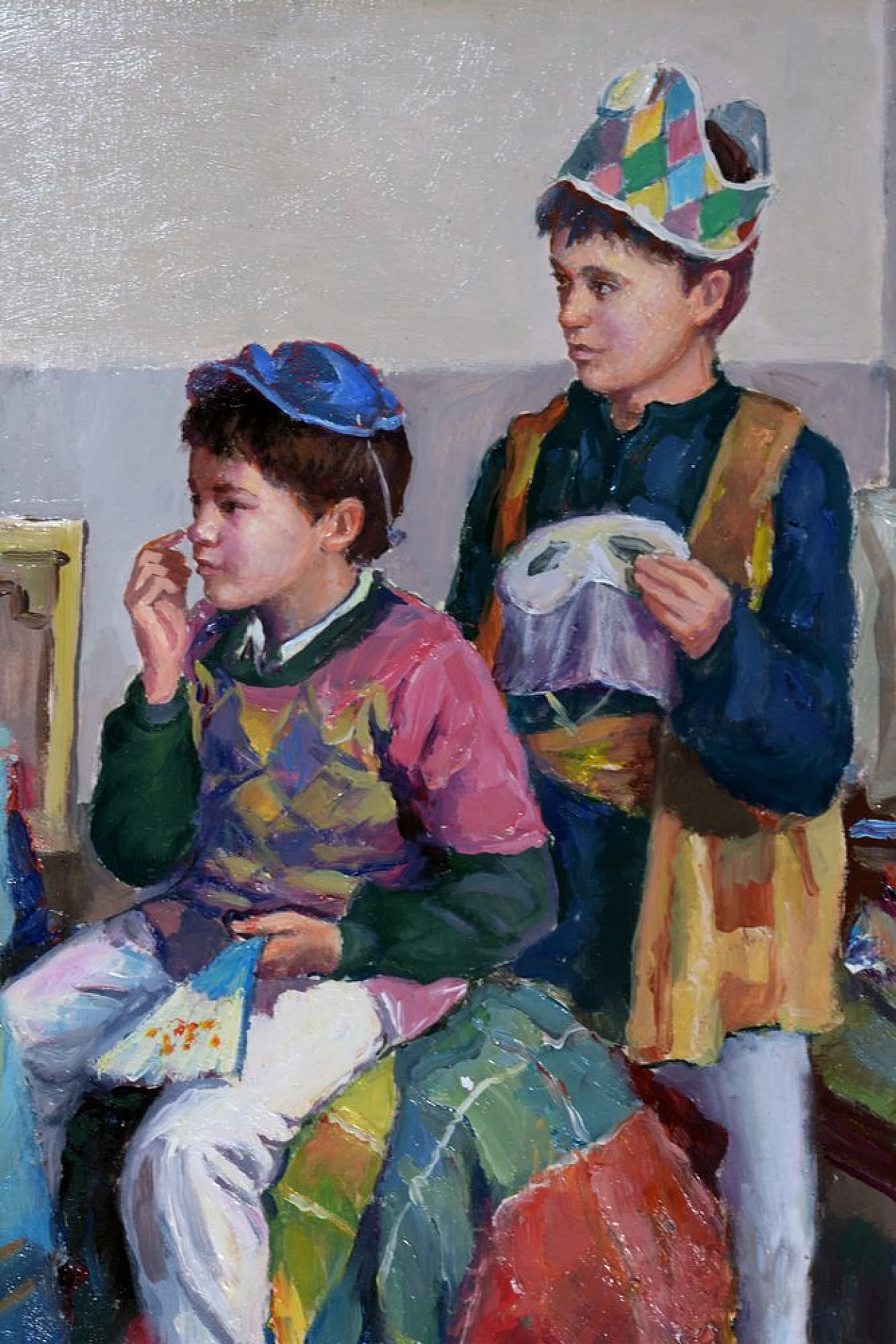 Preparativi per il Carnevale di Salvatore Ciaurro, anni '40 2