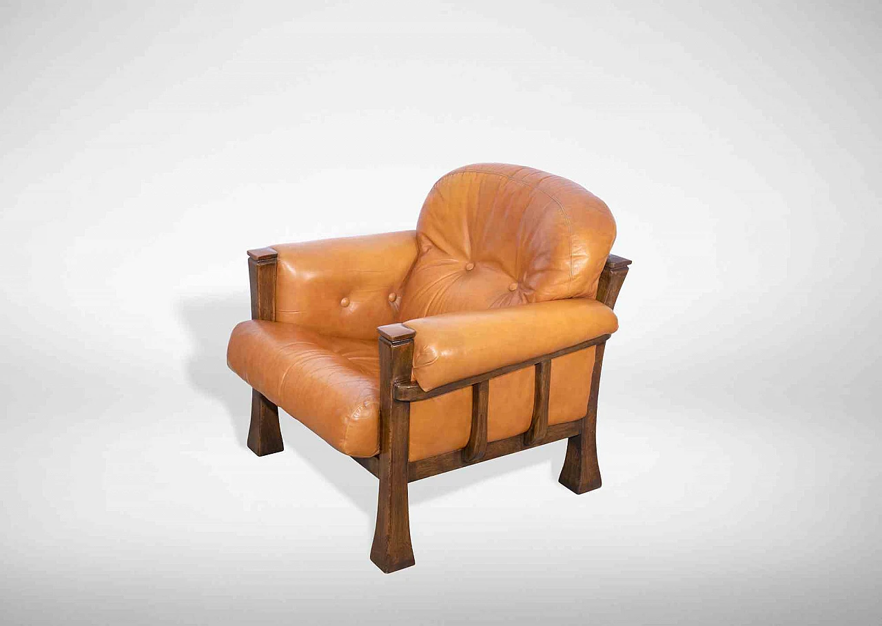 Anonymous, Set of 2 Vintage Armchairs 1960s-1970s 2