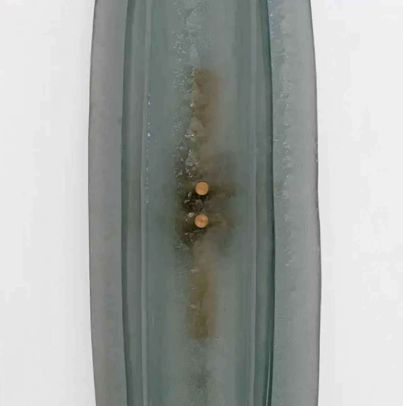 Coppia di lampade in vetro di Murano in stile Fontana Arte, '800 6