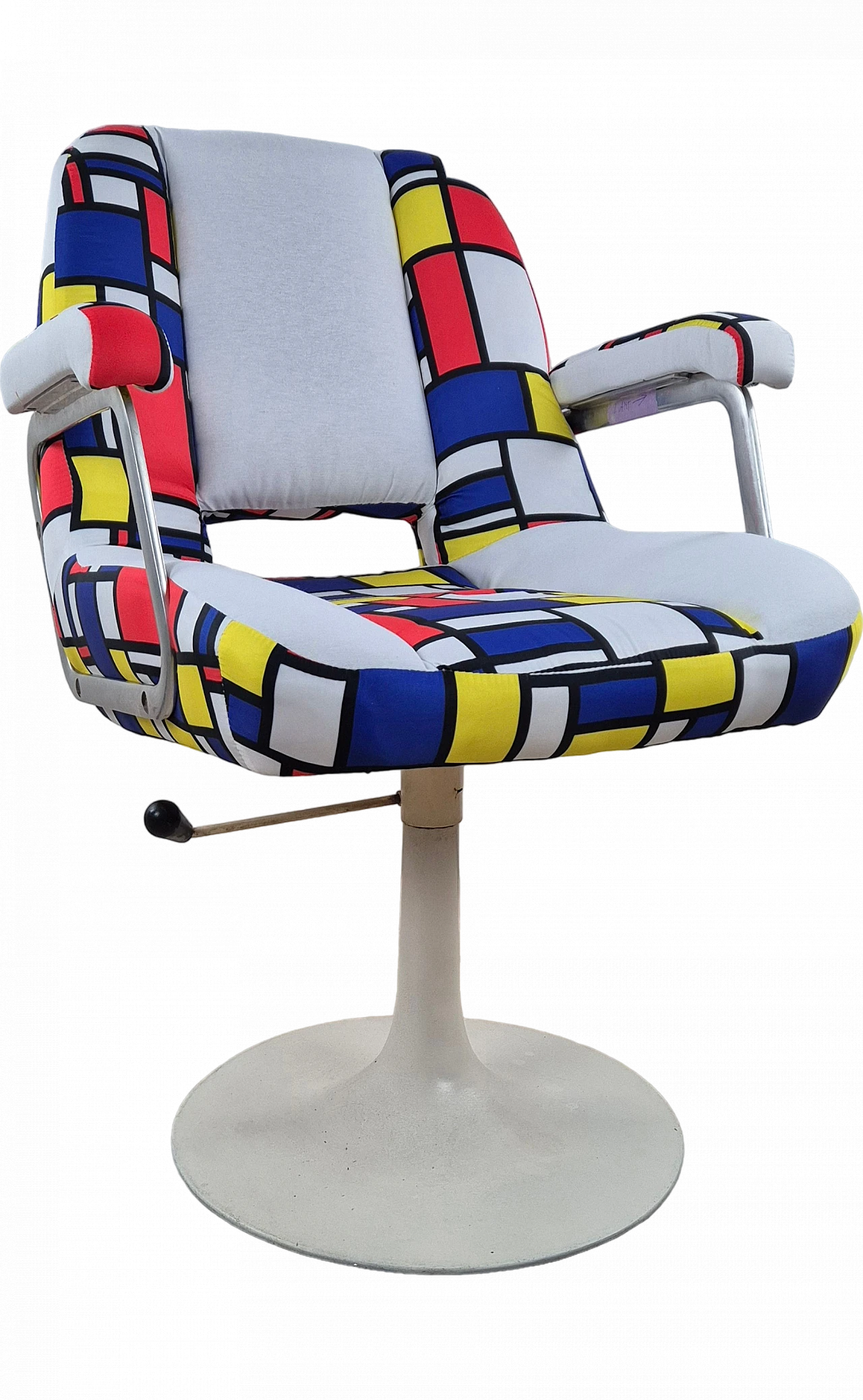 Vintage swivel armchair, 1976 13