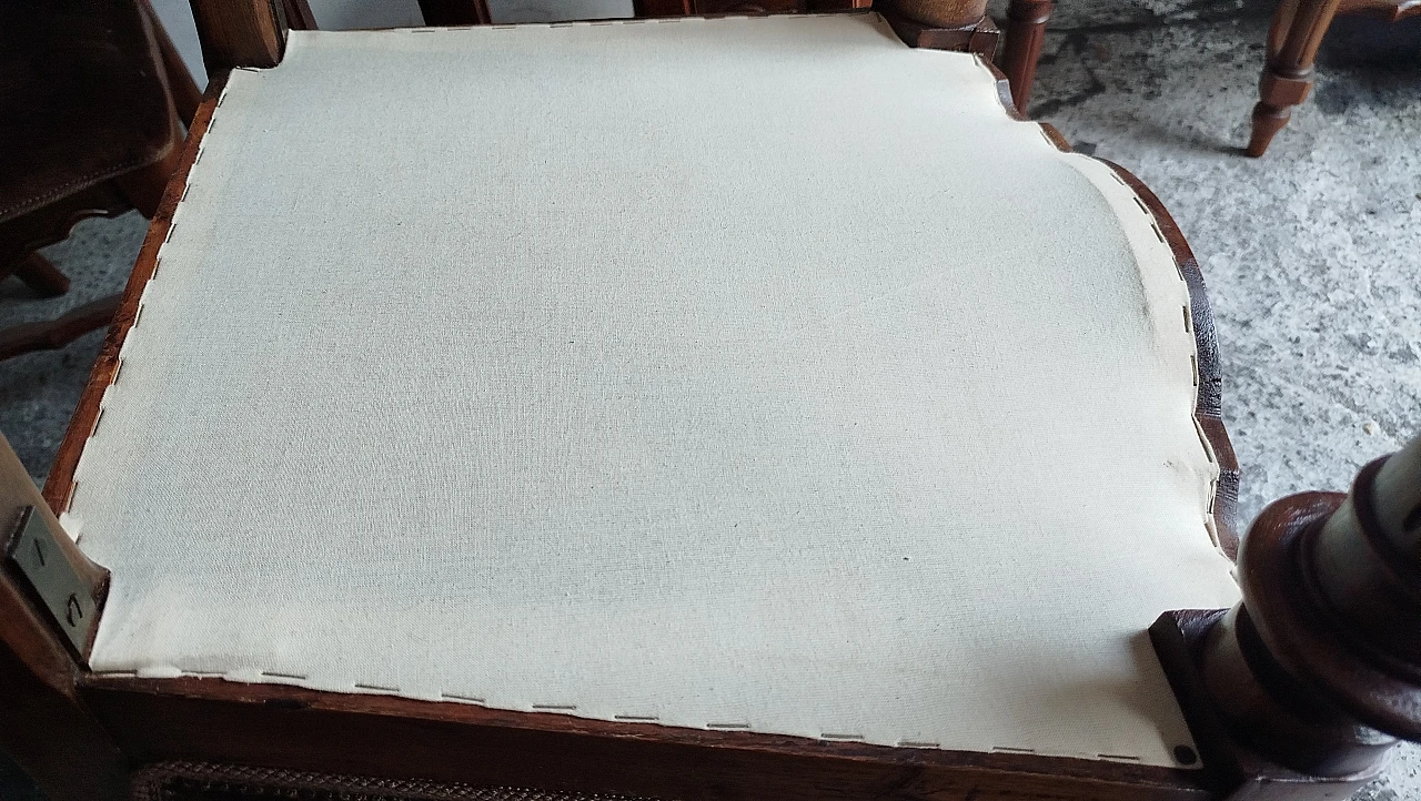 8 Sedie in noce, '800 30