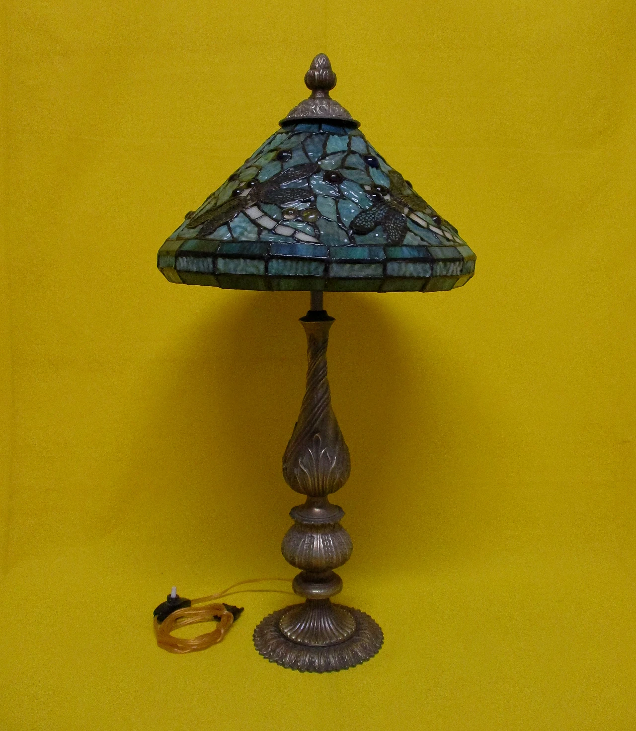 Lampada Art Nouveau stile Tiffany anni 40 2