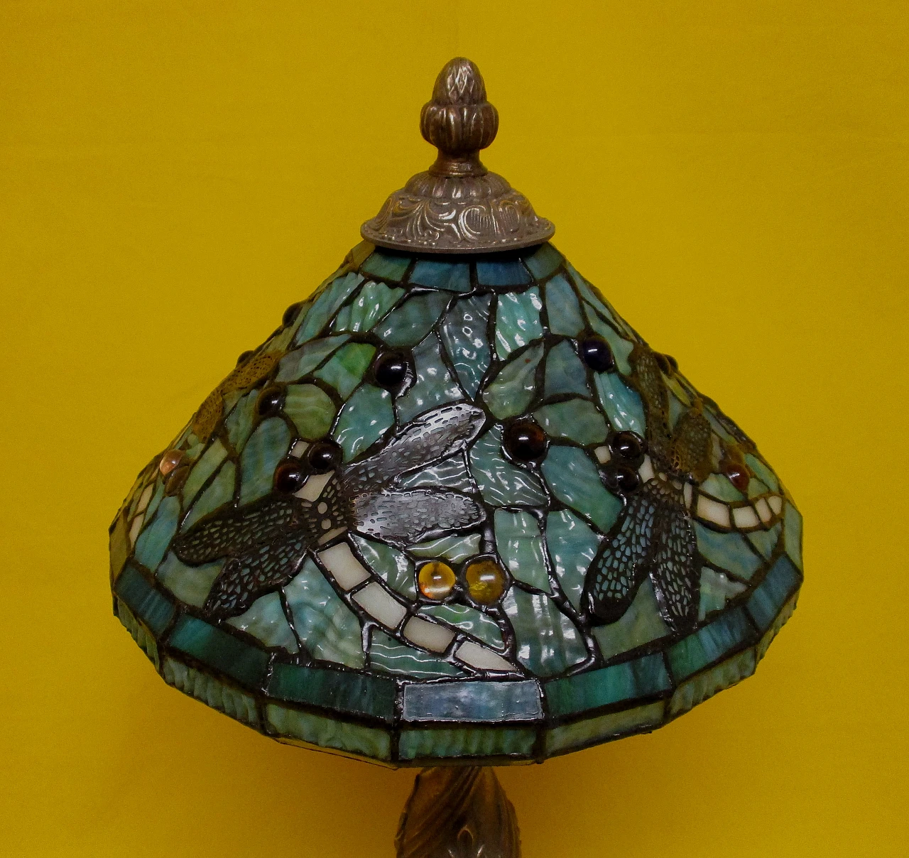 Lampada Art Nouveau stile Tiffany anni 40 7