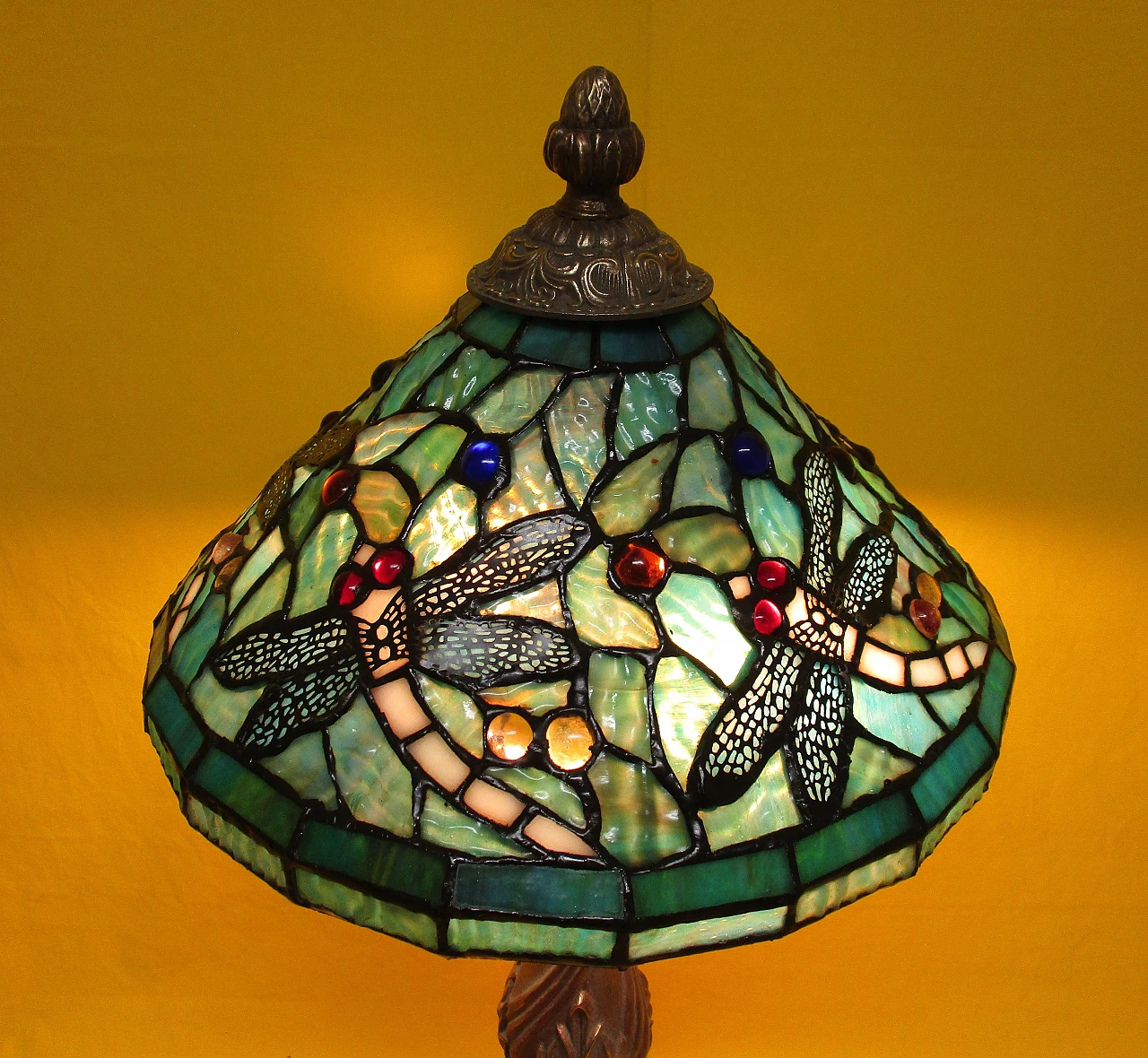 Lampada Art Nouveau stile Tiffany anni 40 12