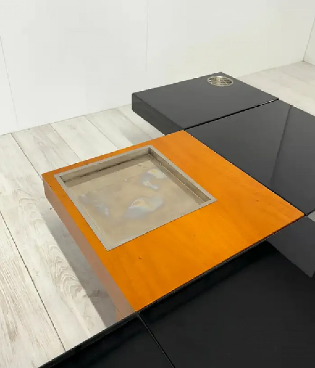 5 Tavolini modulari Nac di Cesare Augusto Nava, anni '70 8