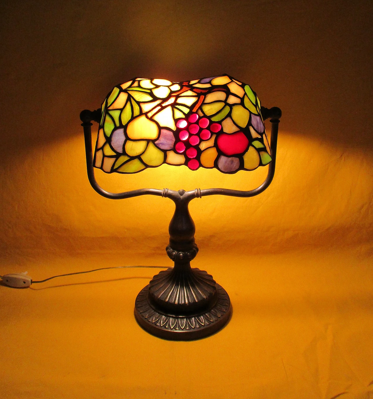 Lampada Art Nouveau stile Tiffany anni 40 1