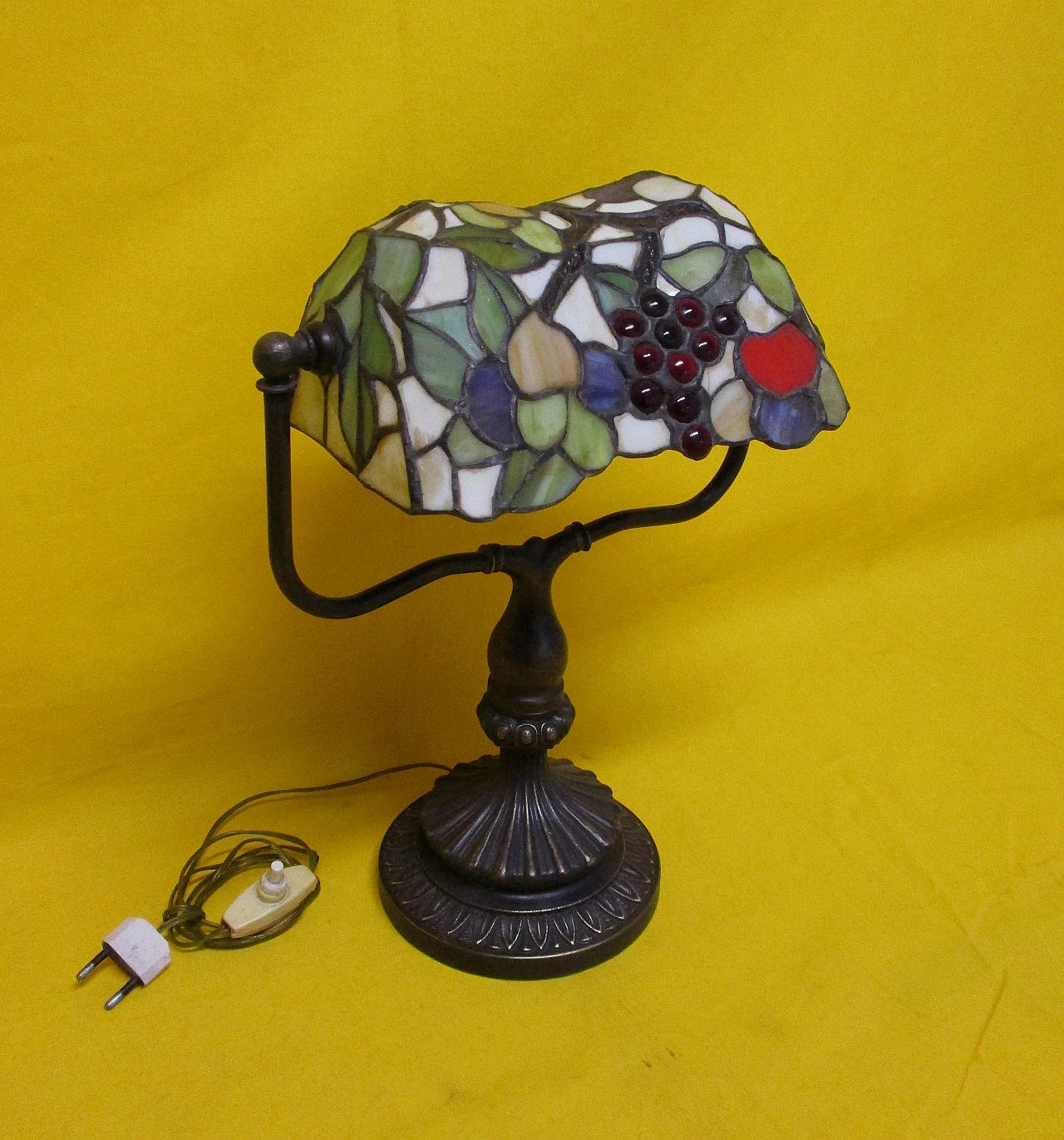 Lampada Art Nouveau stile Tiffany anni 40 2