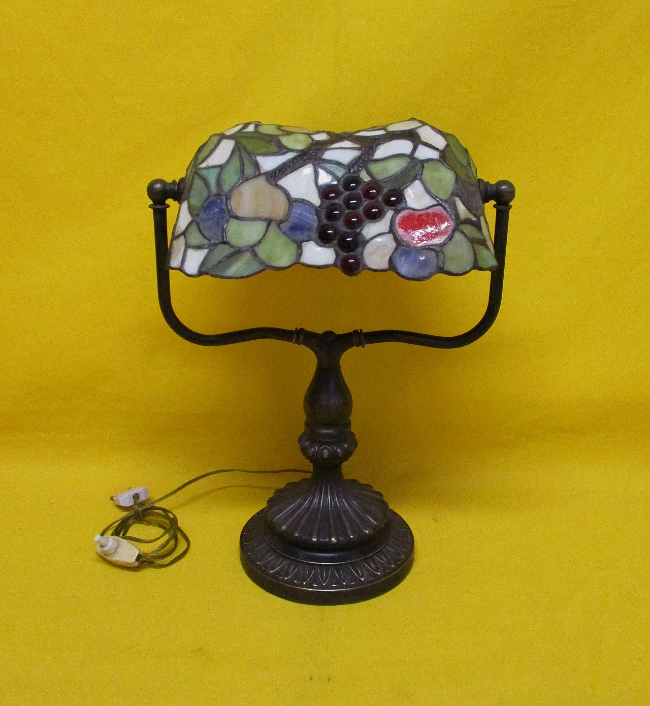 Lampada Art Nouveau stile Tiffany anni 40 4