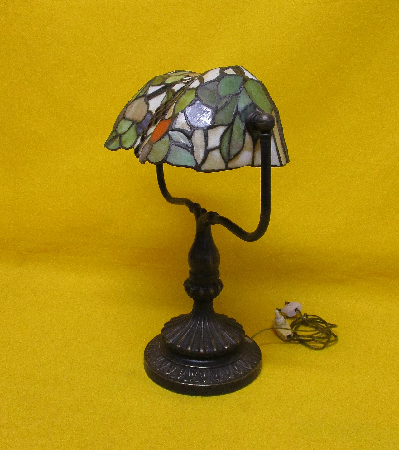 Lampada Art Nouveau stile Tiffany anni 40 5