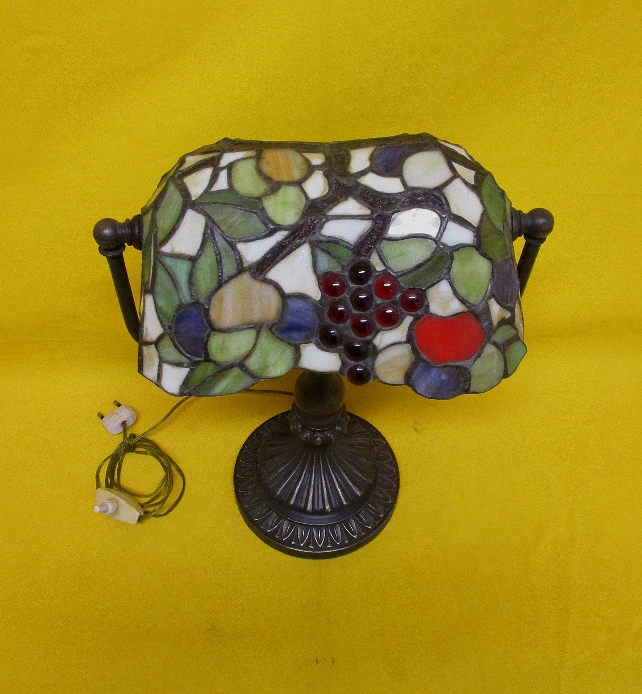 Lampada Art Nouveau stile Tiffany anni 40 6