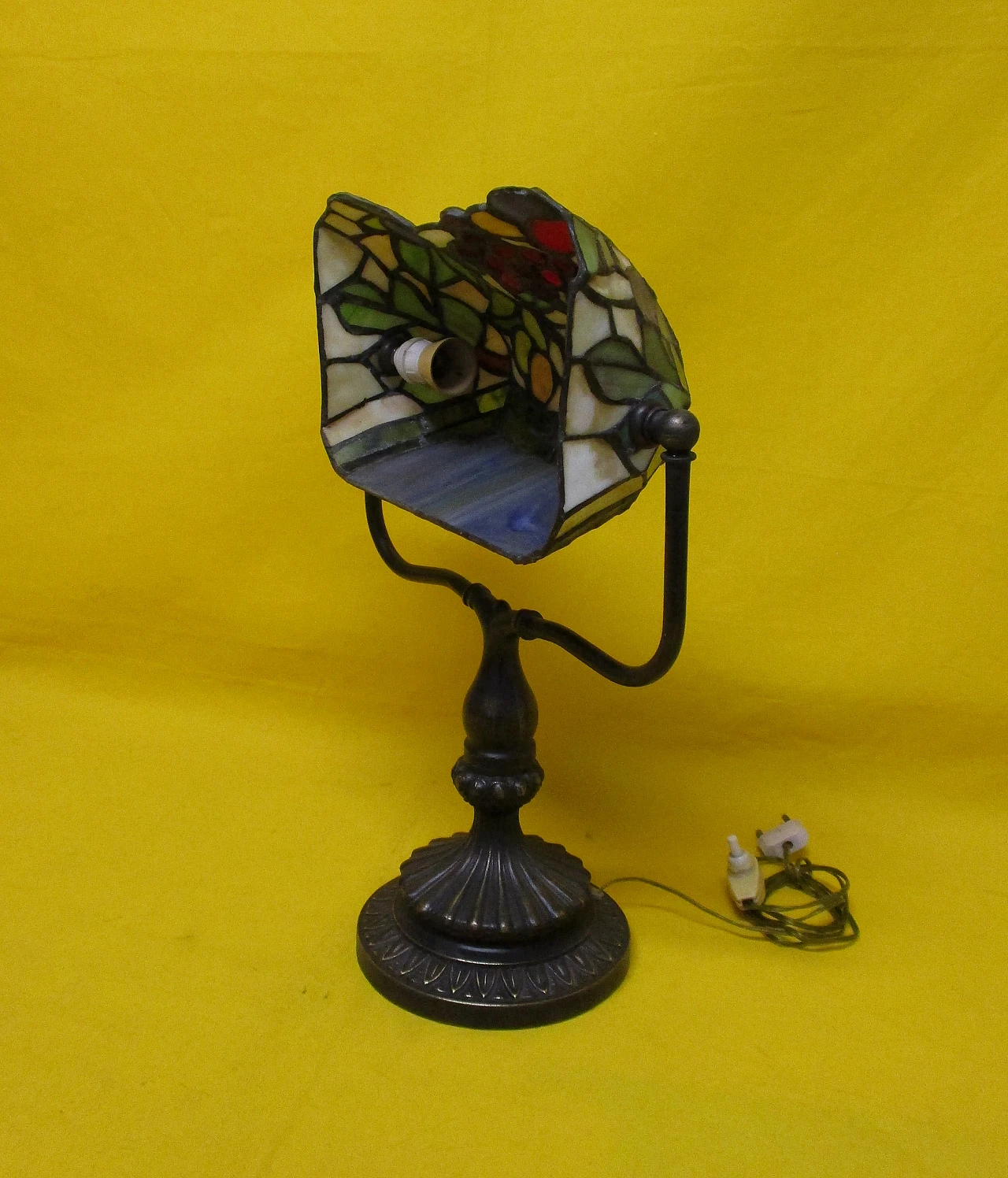 Lampada Art Nouveau stile Tiffany anni 40 8