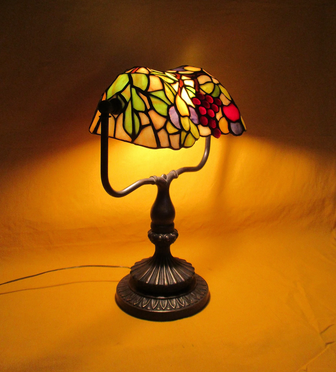 Lampada Art Nouveau stile Tiffany anni 40 12