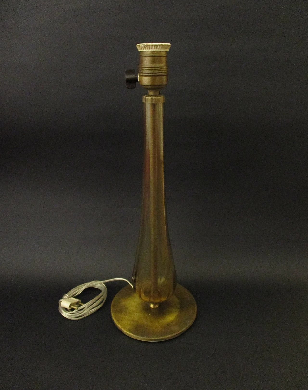 Barovier & Toso table lamp in Murano glass, 1940s 1