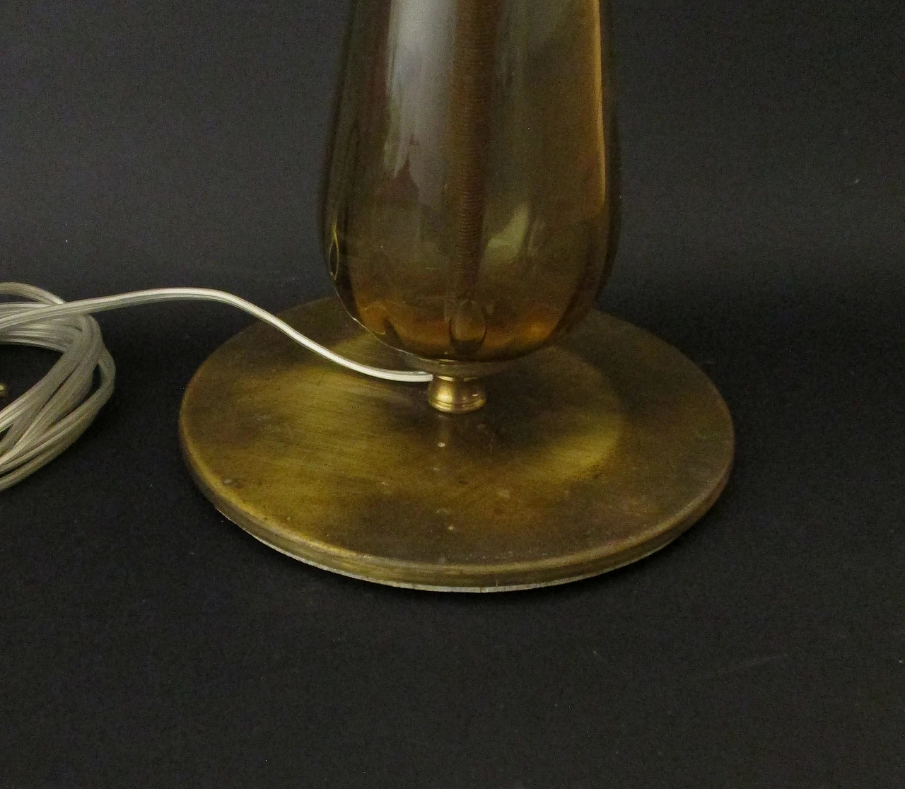 Barovier & Toso table lamp in Murano glass, 1940s 7