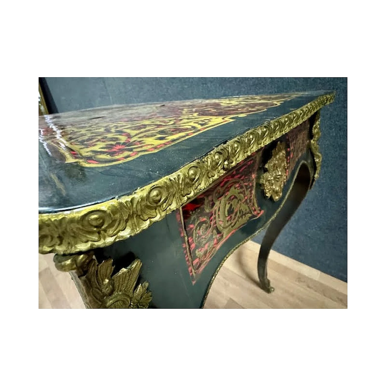 Writing table in the manner of Charles Boulle, early 20th century 1