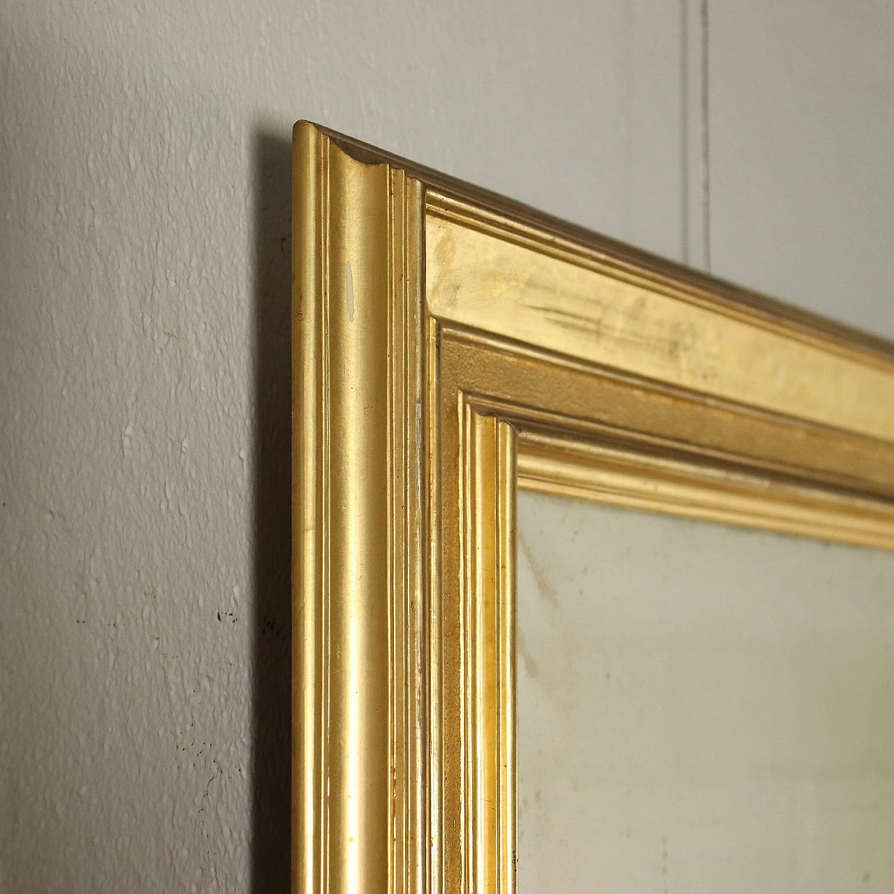 Gruppo di 4 cornici dorate con stampe, del '800 7