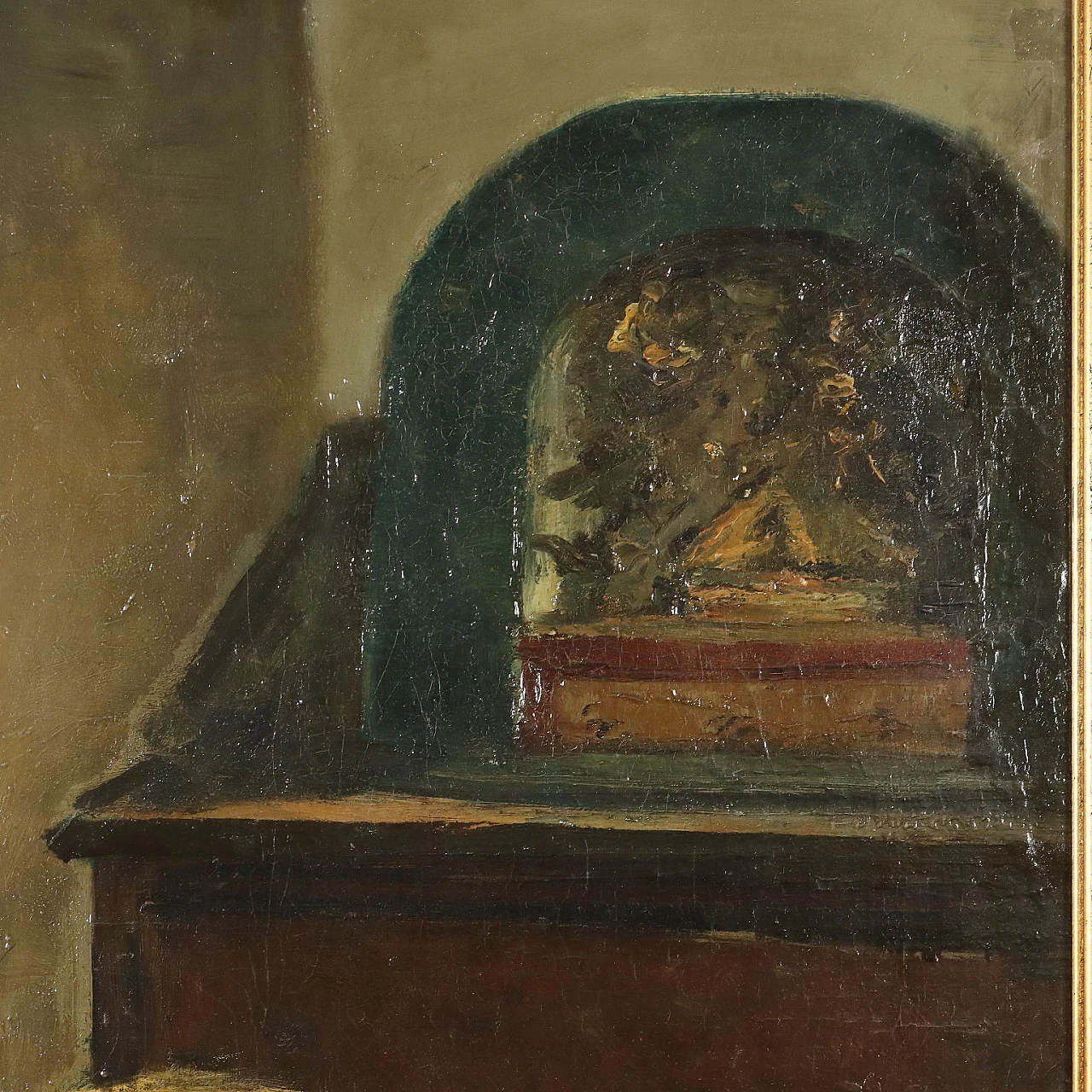 Oscar Halle, La Filatrice, olio su tela, 1897 6