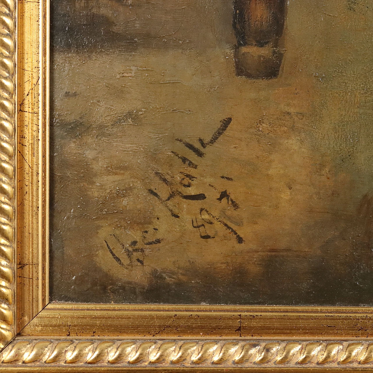 Oscar Halle, La Filatrice, olio su tela, 1897 7