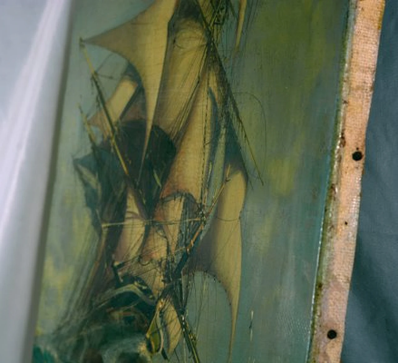 London Veliero di John Stevens, olio su tela, fine '900 5