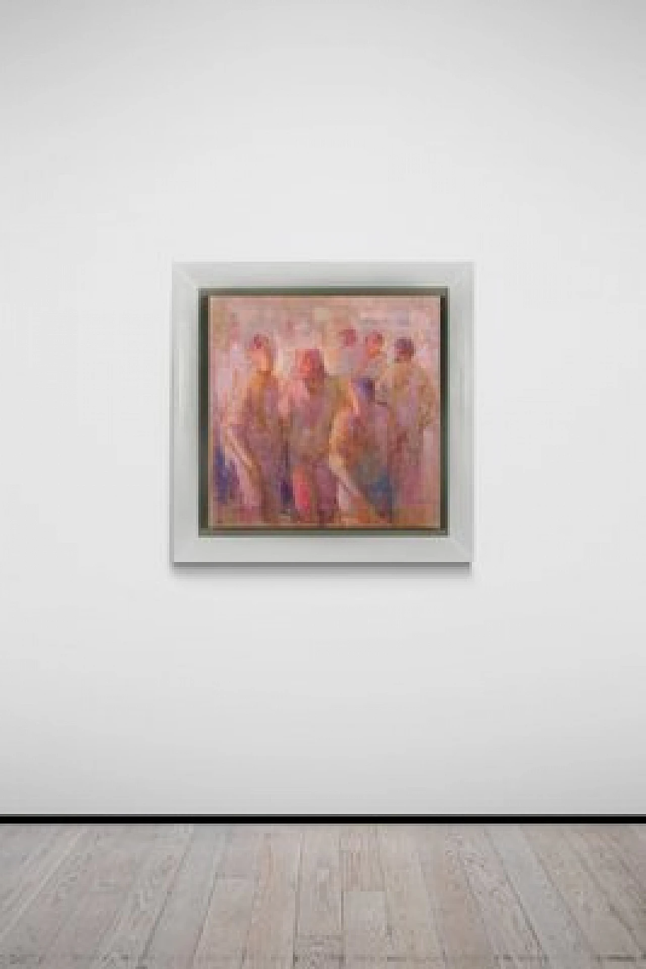 Metropolis di Renato Criscuolo, olio su tela, anni 2000 2