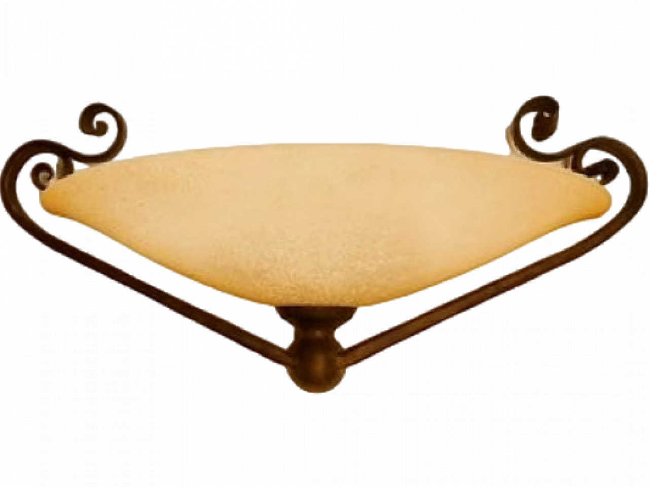 Applique in ferro battuto di Lipparini, anni '90 7