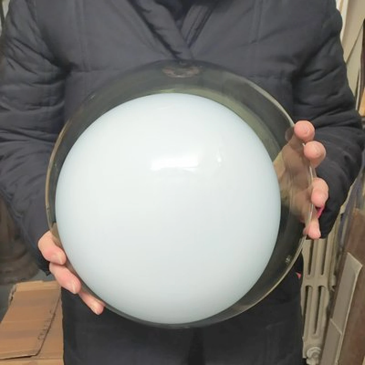 Lampada da parete Gill Murano di Roberto Pamio per Leucos, anni '60 4