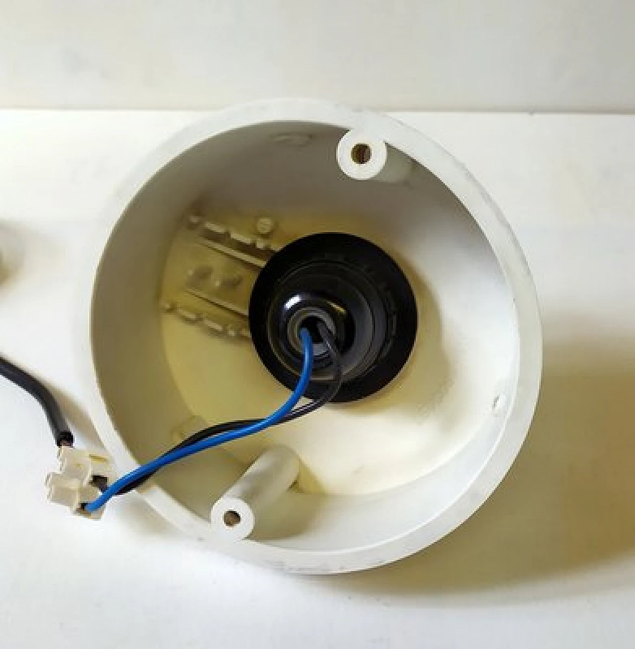 Grande lampada da parete o da tavolo, Murano, Leucos, anni '70. 6