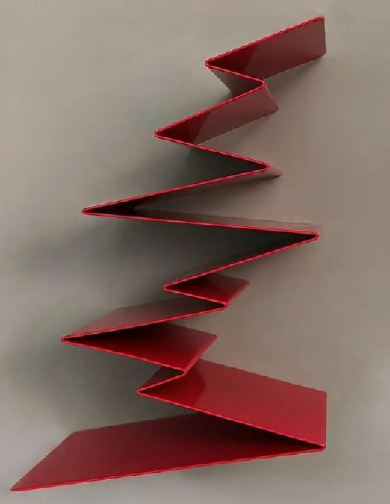 Porta buste e biglietti in metallo verniciato, anni '70 5