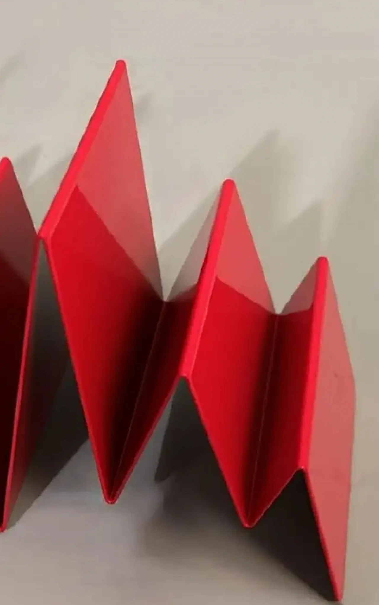 Porta buste e biglietti in metallo verniciato, anni '70 10