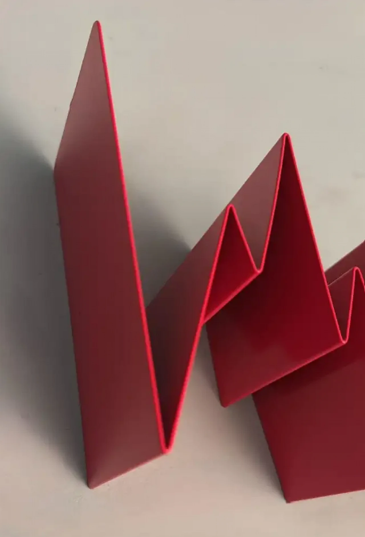 Porta buste e biglietti in metallo verniciato, anni '70 12