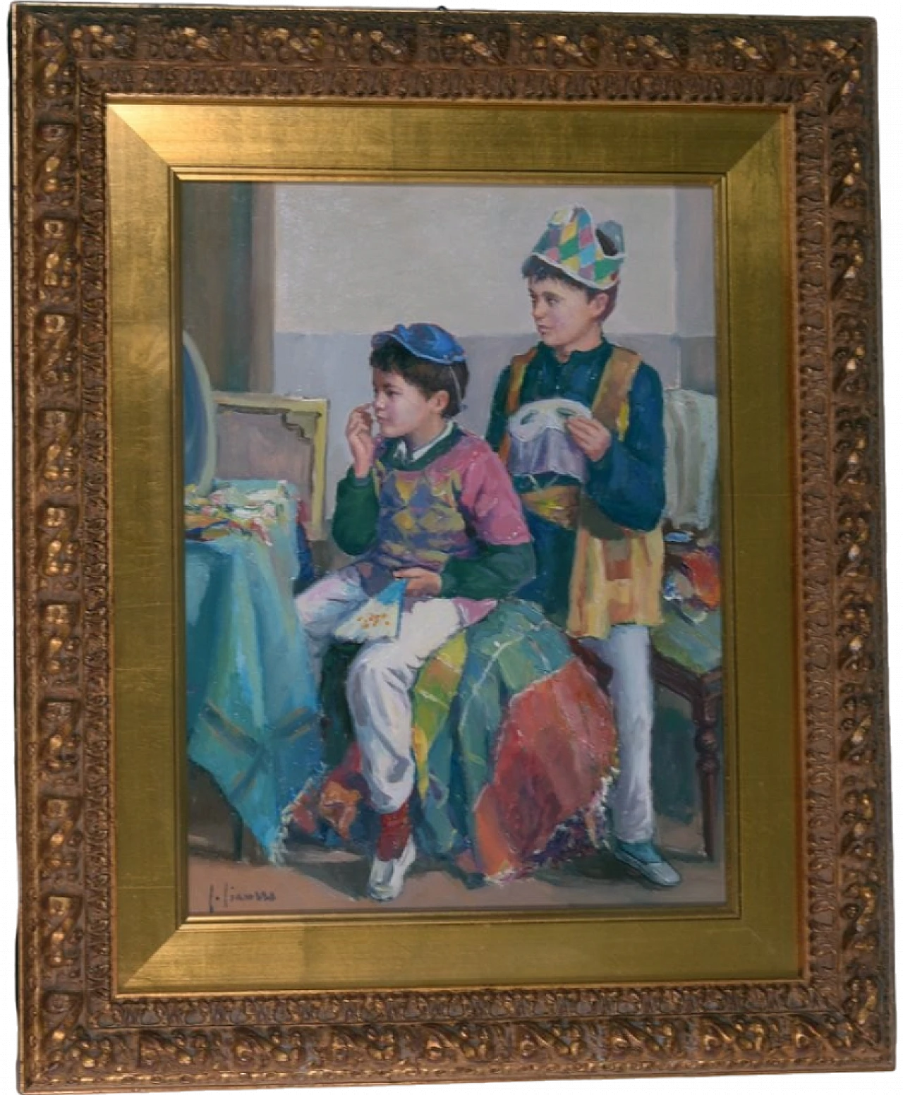 Preparativi per il Carnevale di Salvatore Ciaurro, anni '40 6