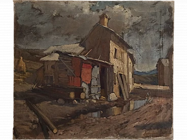 Emil Lindenfeld Paesaggio Pastorale