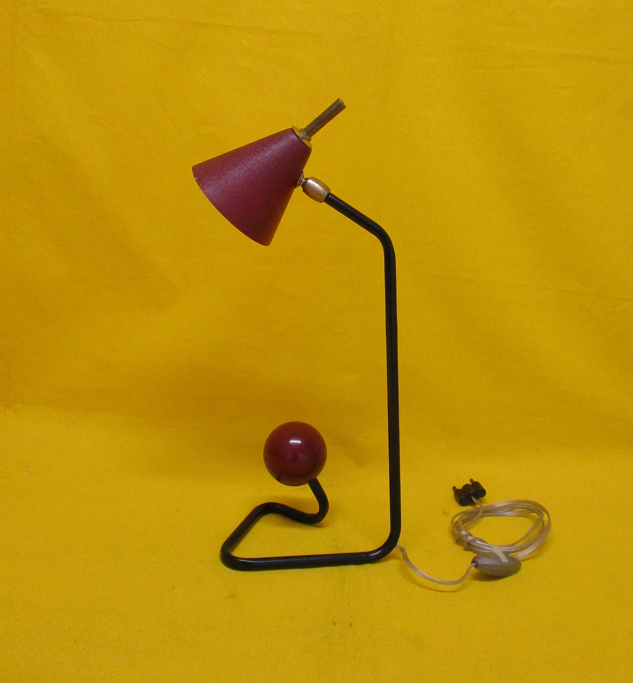 Lampada da scrivania design Stilnovo in metallo anni 50 2