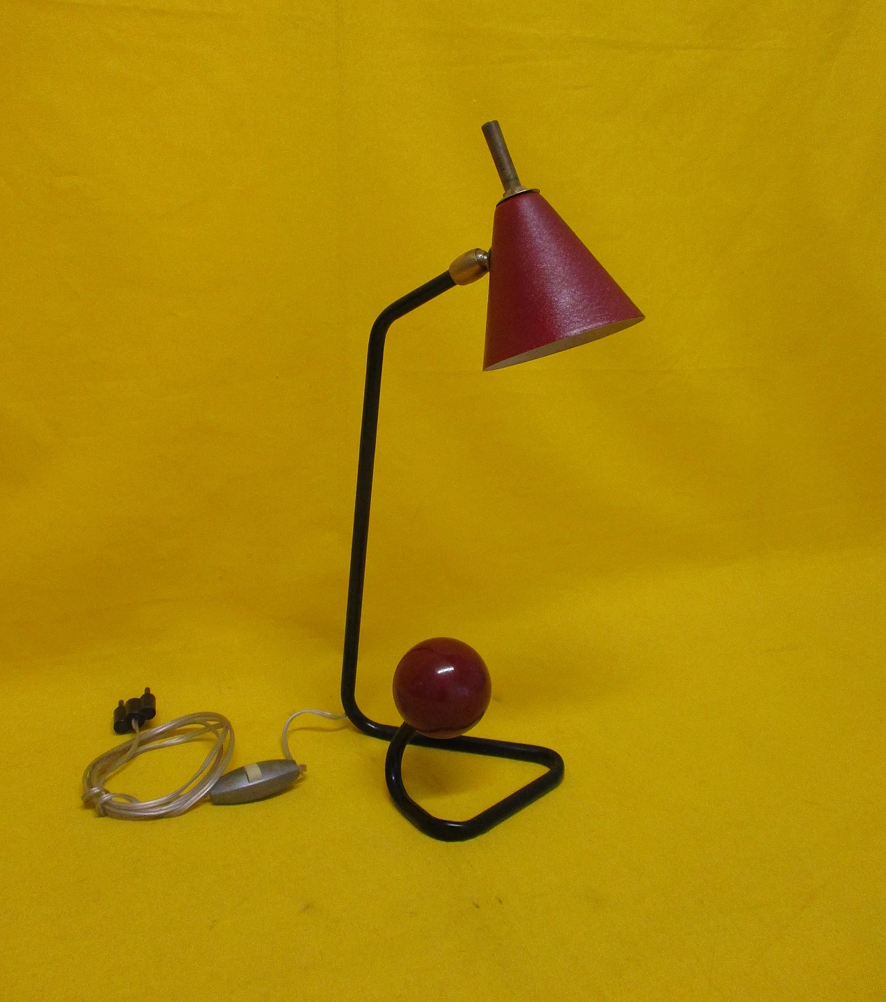 Lampada da scrivania design Stilnovo in metallo anni 50 5