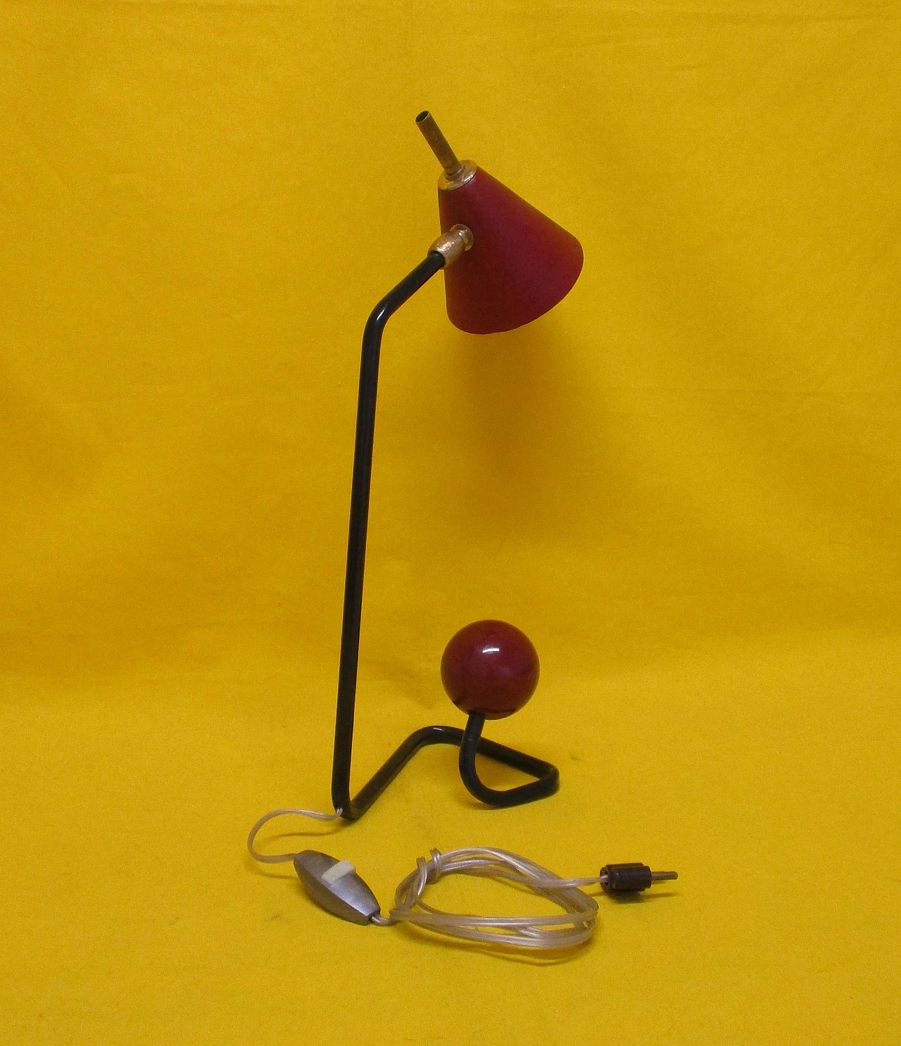 Lampada da scrivania design Stilnovo in metallo anni 50 6