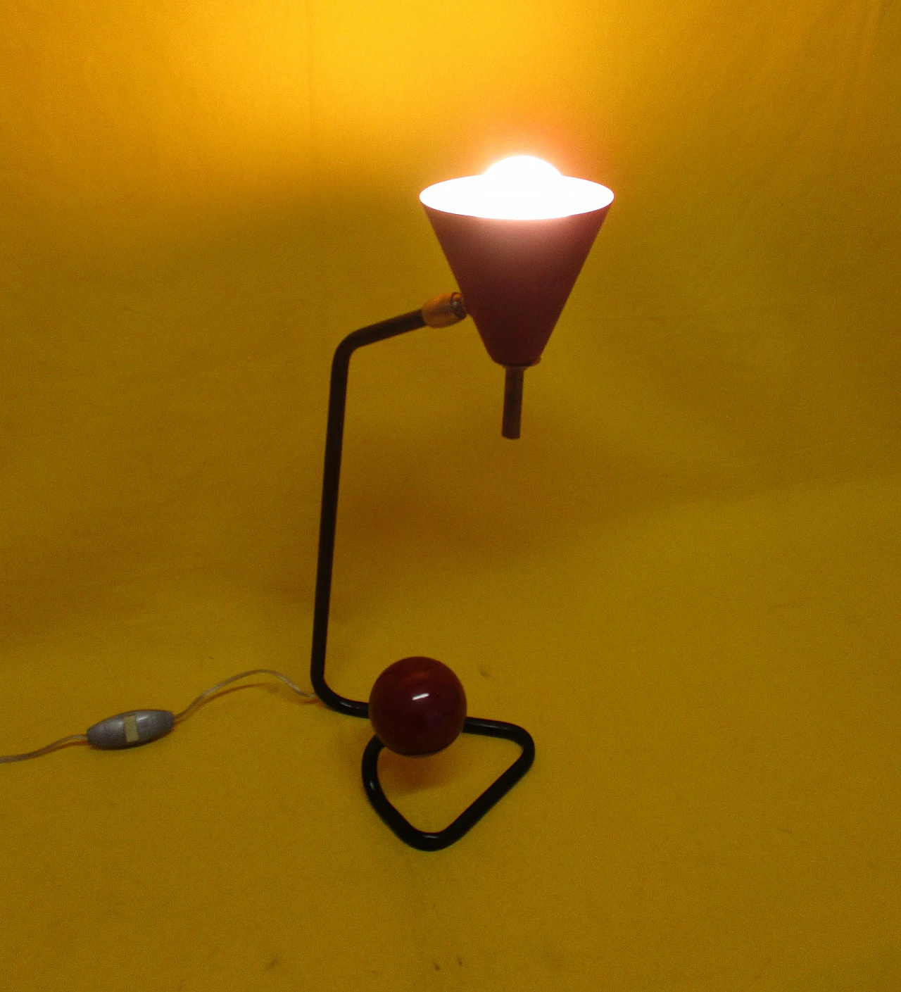 Lampada da scrivania design Stilnovo in metallo anni 50 11