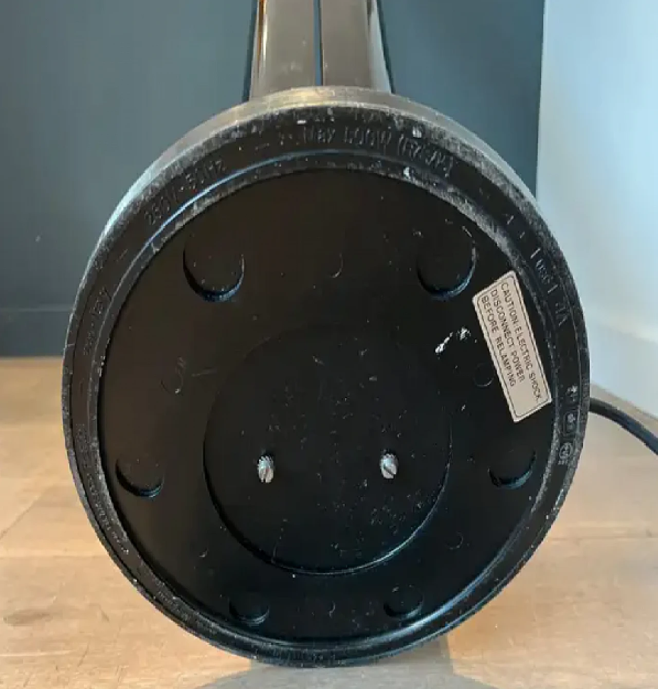 Hallogen Megaron metal floor lamp by G.Frattini, 1980s 10