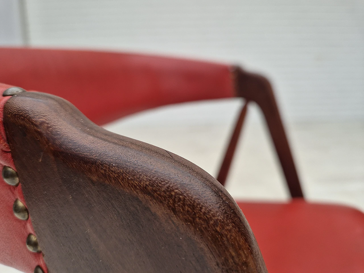 Danish chair by Farstrup solid teak wood, 1960s 6