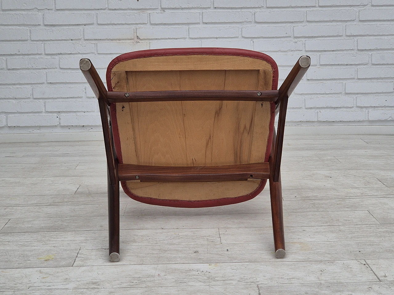 Danish chair by Farstrup solid teak wood, 1960s 17