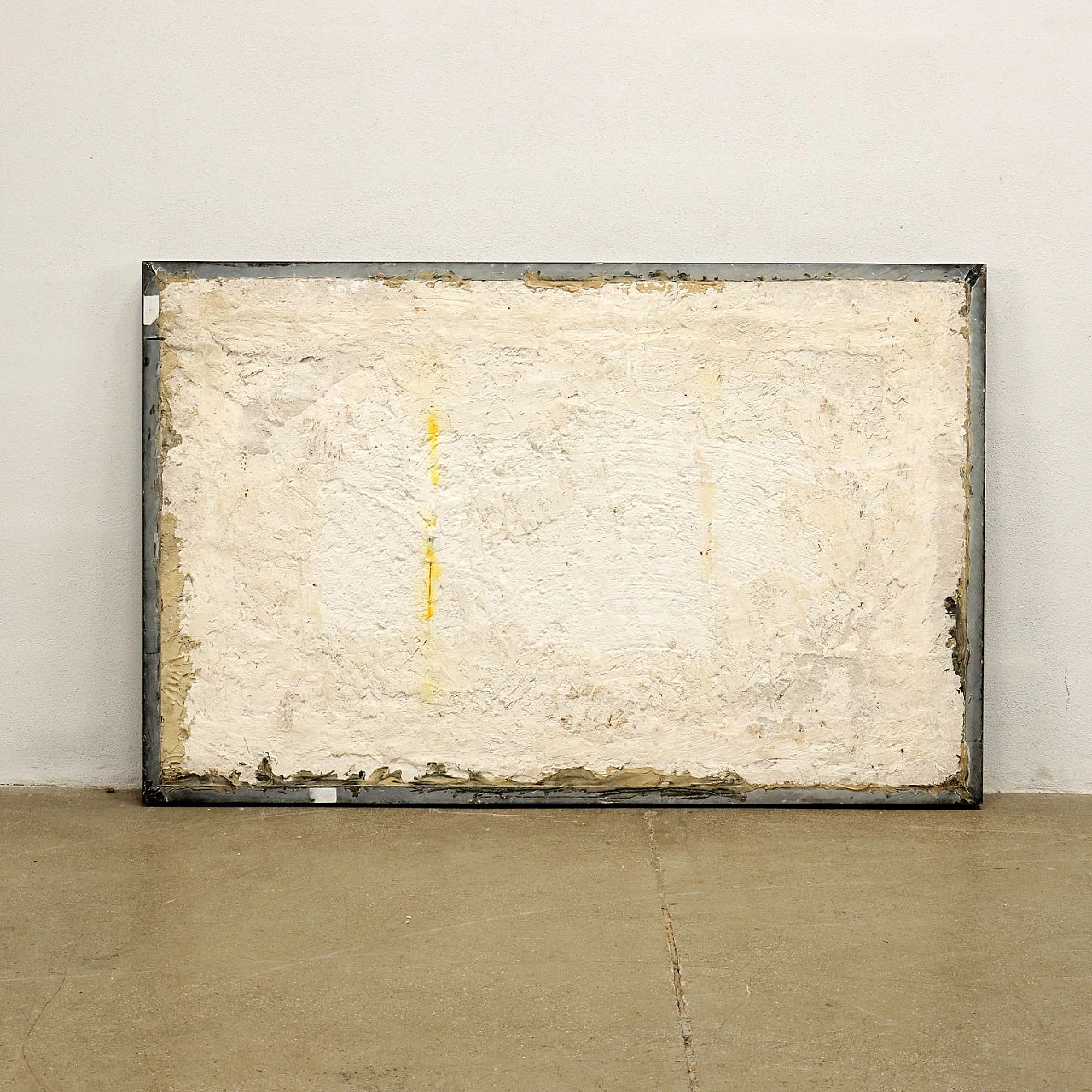 Piano di tavolo in scagliola con decori floreali, inizio '700 8