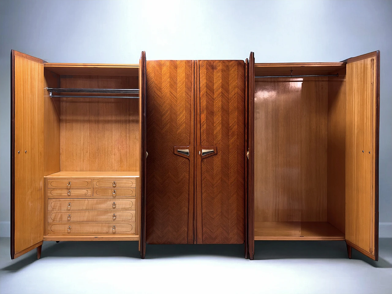 Armadio Mid-Century di La Permanente Mobili Cantù, anni '50 12