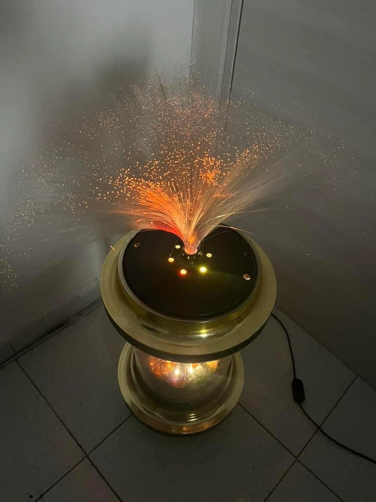 Lampada fibra ottica, anni '70 3