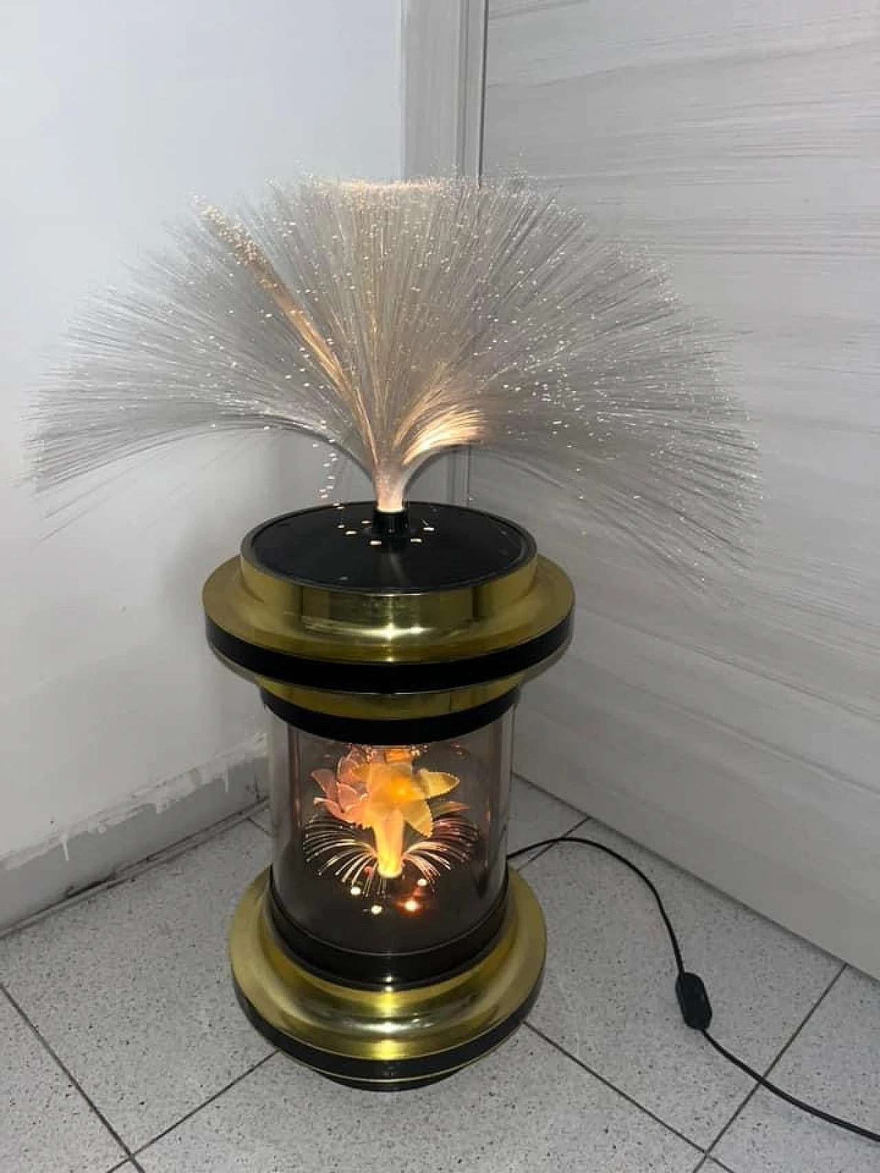 Lampada fibra ottica, anni '70 7